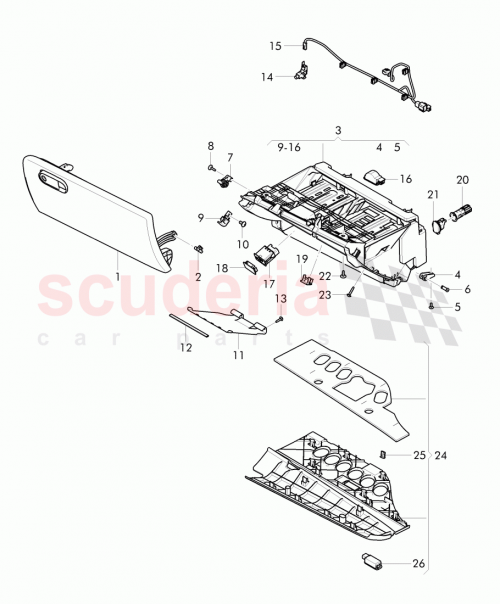 Part Diagram for Bentley 4W2 858 501