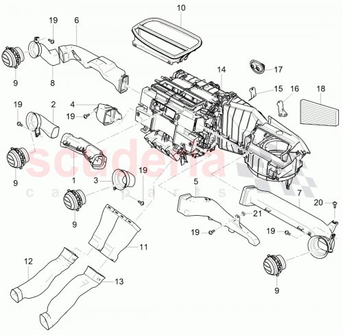 Part Diagram for Bentley 3Y2260197A