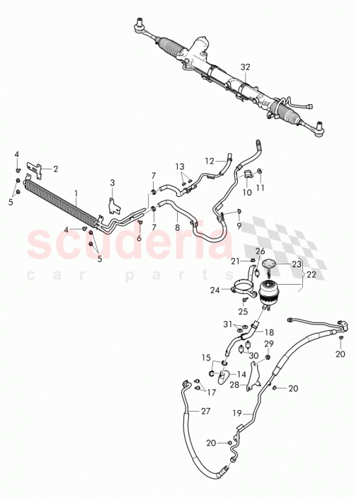 Part Diagram for Bentley 3W0 422 885 G