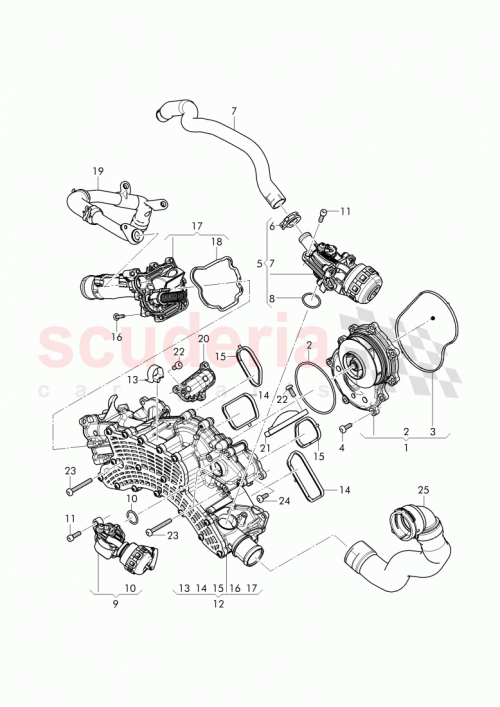 Part Diagram for Bentley 057 121 689 G