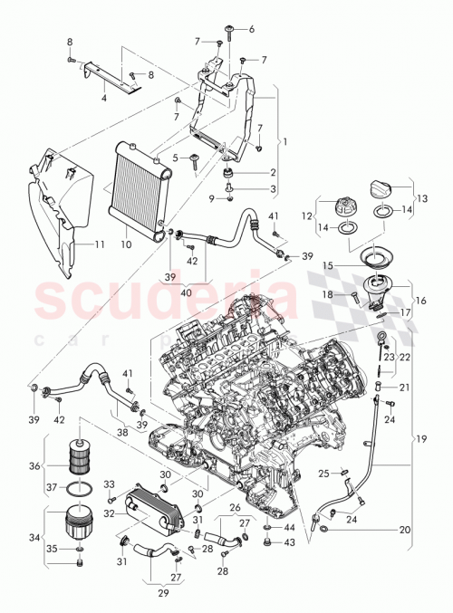 Part Diagram for Bentley 079 115 433 C