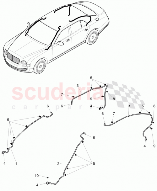 Part Diagram for Bentley 5G0 877 244