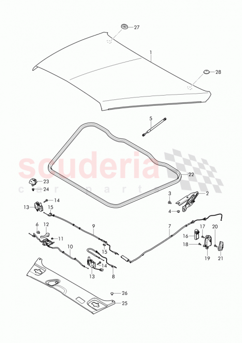 Part Diagram for Bentley 3Y0 823 021 A