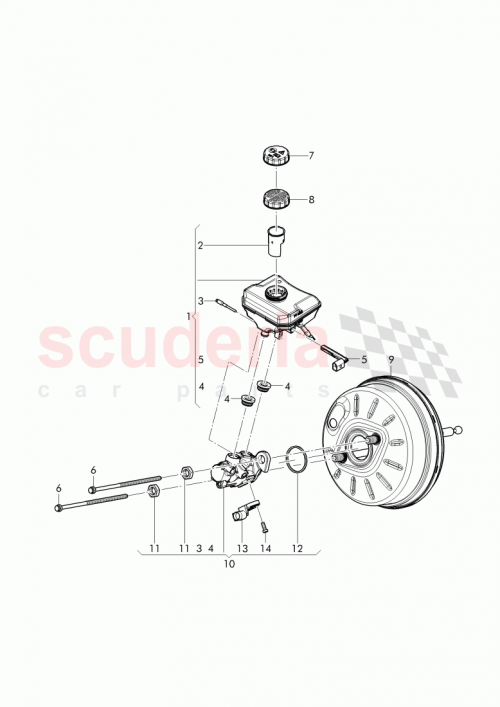 Part Diagram for Bentley 5Q0 611 349 B
