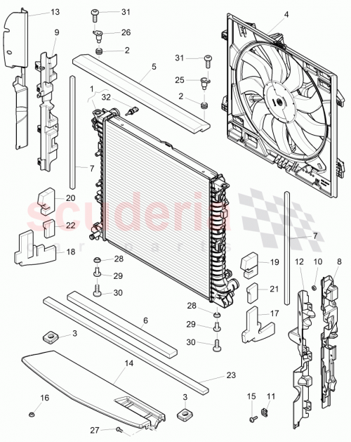 Part Diagram for Bentley 3Y0121221F