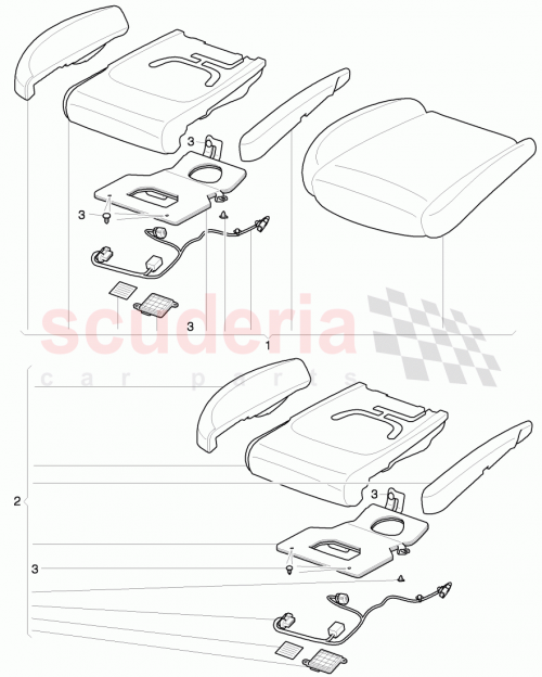 Part Diagram for Bentley 3W8 898 094 B