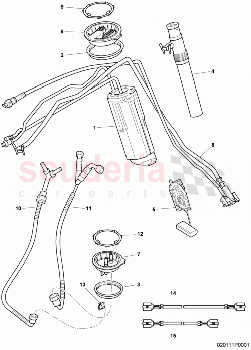 Part Diagram for Bentley 3W8 919 087 H