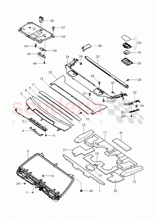 Part Diagram for Bentley 3Y5 862 767
