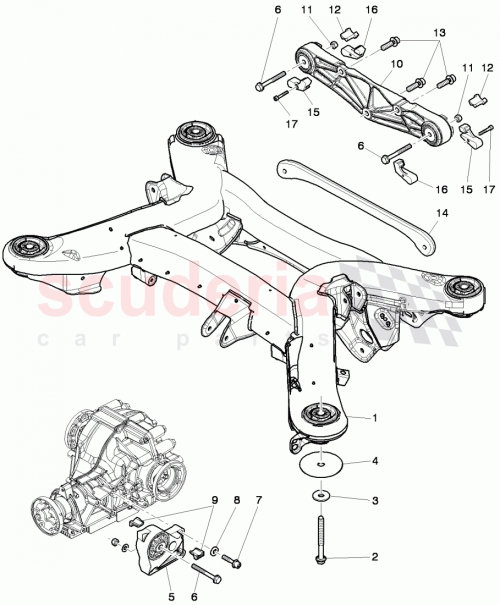 Part Diagram for Bentley N90807502