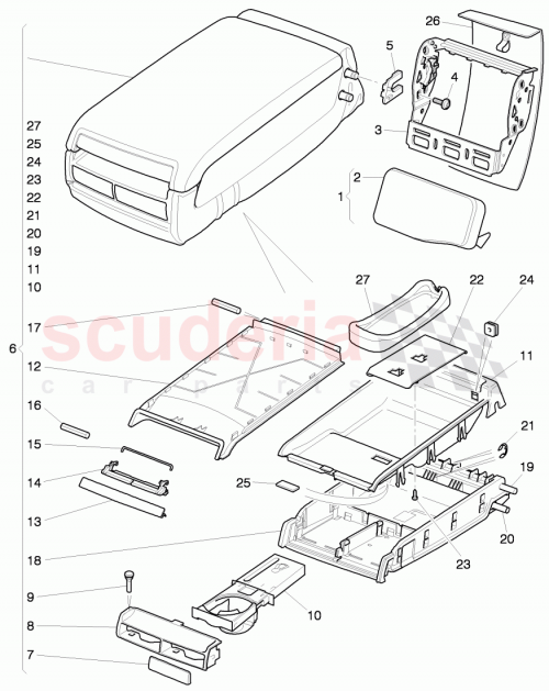 Part Diagram for Bentley 3W5 885 161