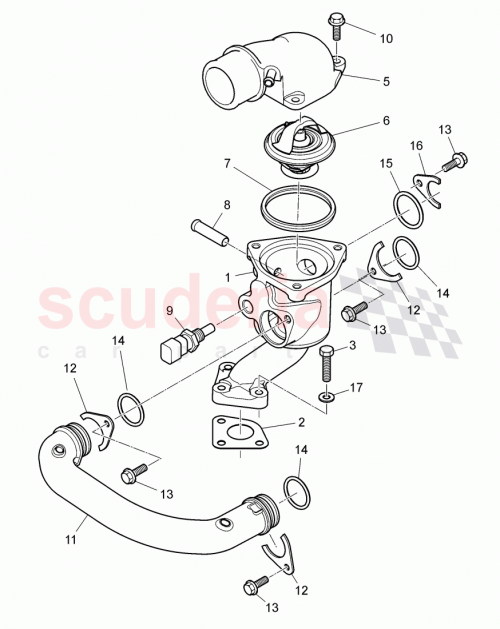 Part Diagram for Bentley 07V121113A