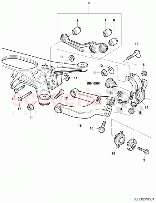 Part Diagram for Bentley WHT001661