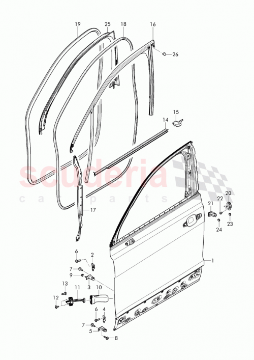 Part Diagram for Bentley 36A 831 052 B