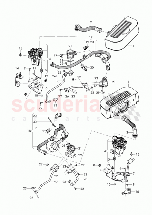 Part Diagram for Bentley 022 131 120 E