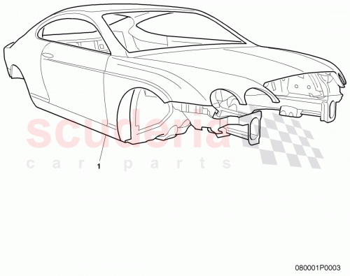 Part Diagram for Bentley 3W8800411AR