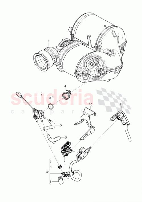 Part Diagram for Bentley 04L 253 725 A