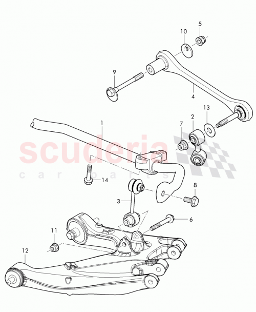 Part Diagram for Bentley 3W0511407H