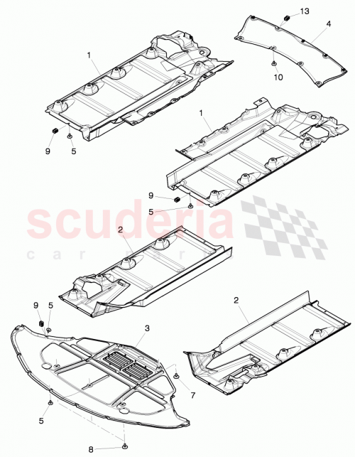 Part Diagram for Bentley 3Y0825198D