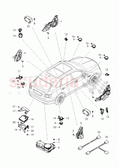Part Diagram for Bentley N 107 254 01