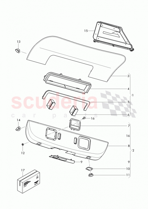 Part Diagram for Bentley 3Y5860266