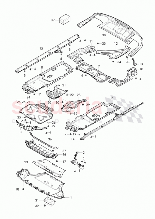 Part Diagram for Bentley N90900402