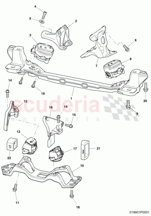 Part Diagram for Bentley 3W0199381Q