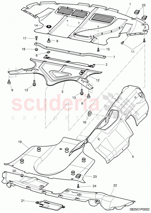 Part Diagram for Bentley 3W0 825 235 S