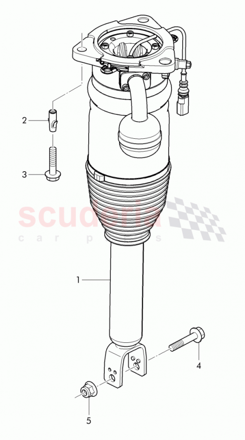 Part Diagram for Bentley 4W0616002B