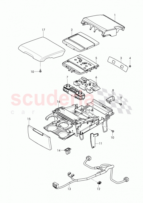 Part Diagram for Bentley 3Y5 862 522 B