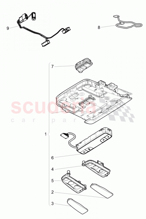 Part Diagram for Bentley 3Y2 947 135 Q