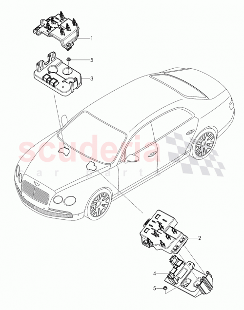 Part Diagram for Bentley 3W1 907 373 B