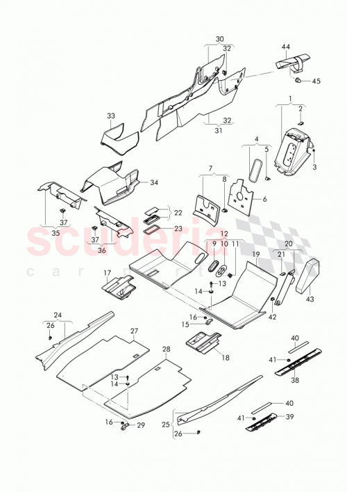 Part Diagram for Bentley 3Y4 864 035 B