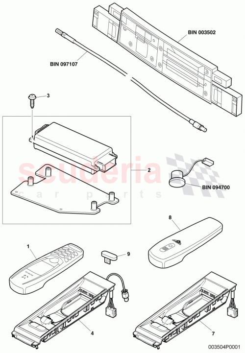 Part Diagram for Bentley 3W0 862 371