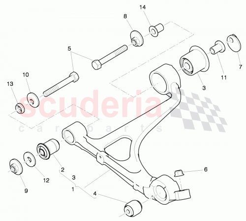 Part Diagram for Bentley 3Y0407172A