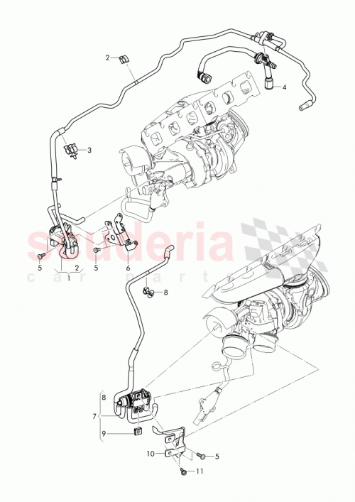 Part Diagram for Bentley 7P145245AB