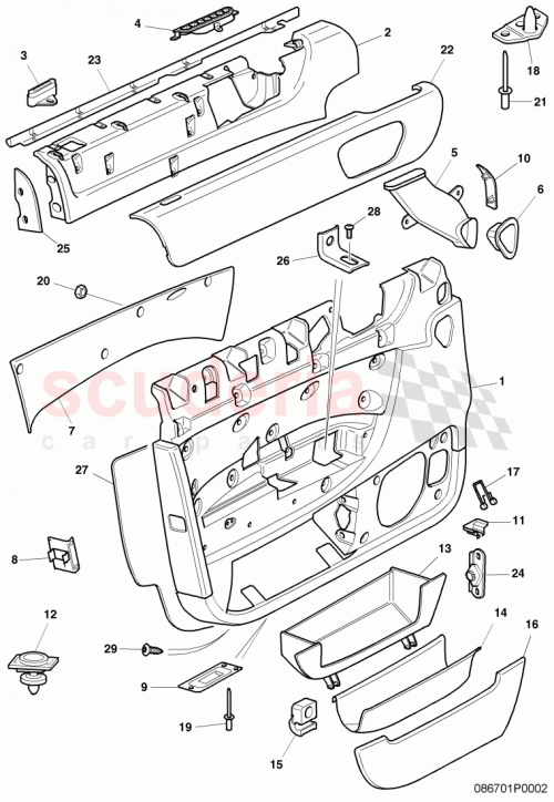 Part Diagram for Bentley 3W5868193B