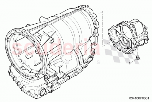 Part Diagram for Bentley 01V409057A