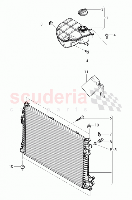 Part Diagram for Bentley 3W0 121 253 D