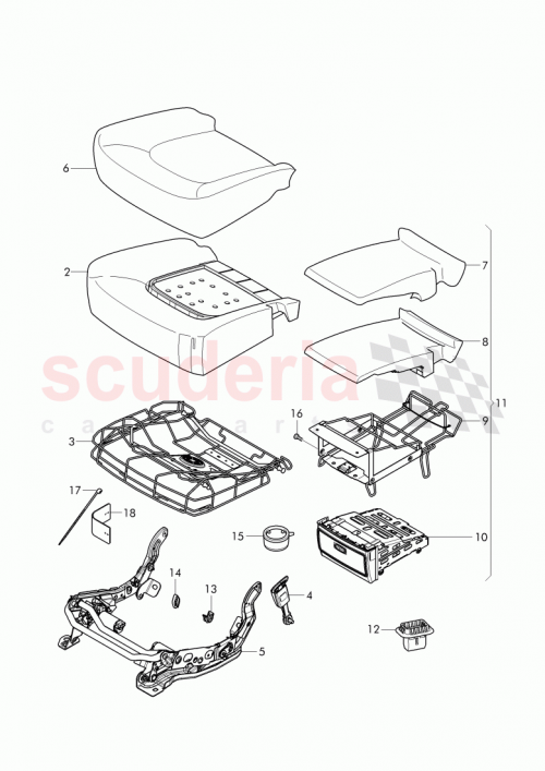 Part Diagram for Bentley 3Y5 885 406 M