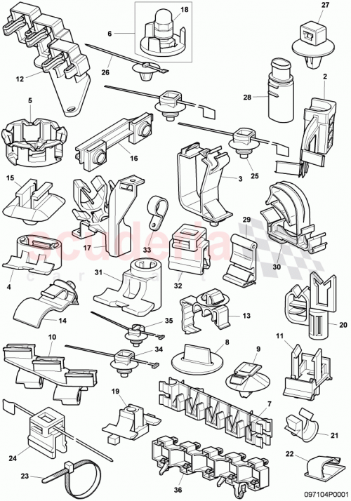 Part Diagram for Bentley 3D0971336A