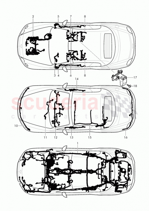 Part Diagram for Bentley 3W7 971 020 DH