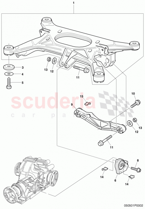 Part Diagram for Bentley 3D0505189