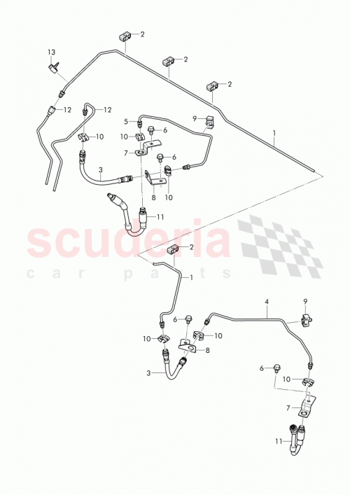 Part Diagram for Bentley 3Y0 614 764 A