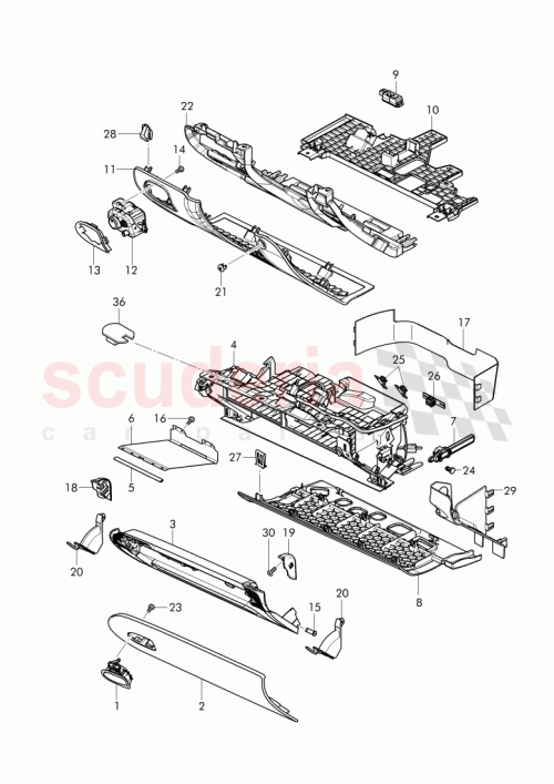 Part Diagram for Bentley 3Y1857136