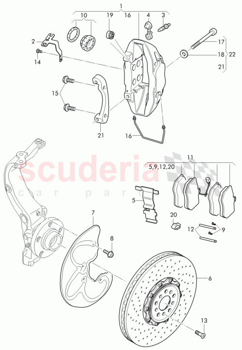 Part Diagram for Bentley 3W0 698 151 AB