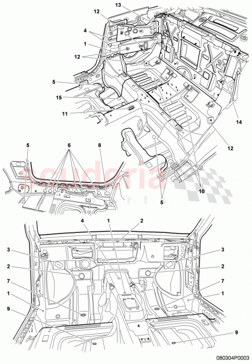 Part Diagram for Bentley N10115101