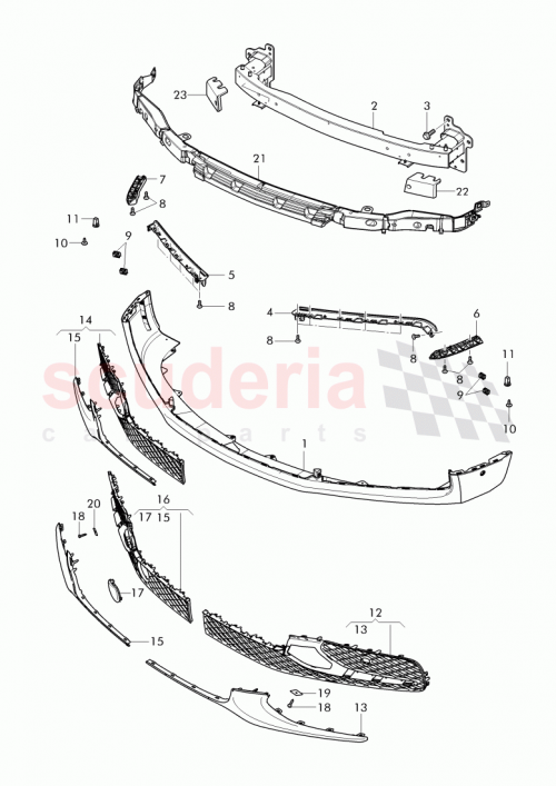 Part Diagram for Bentley 4W0 807 683 C