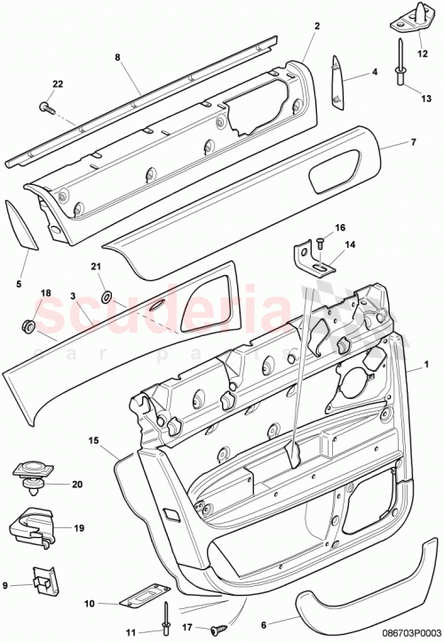 Part Diagram for Bentley 3W5867832C