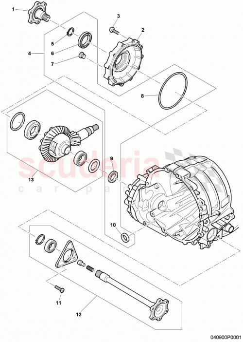 Part Diagram for Bentley 3W0498147