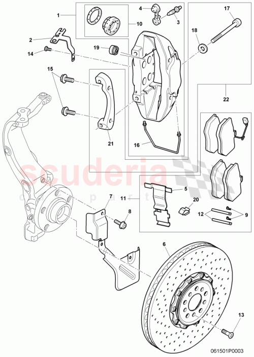 Part Diagram for Bentley 3W0 698 151 N